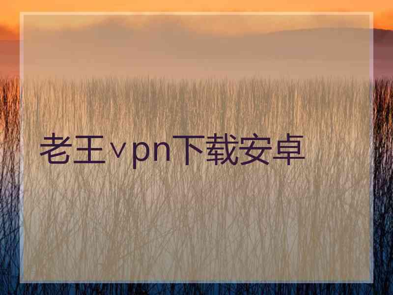 老王∨pn下载安卓