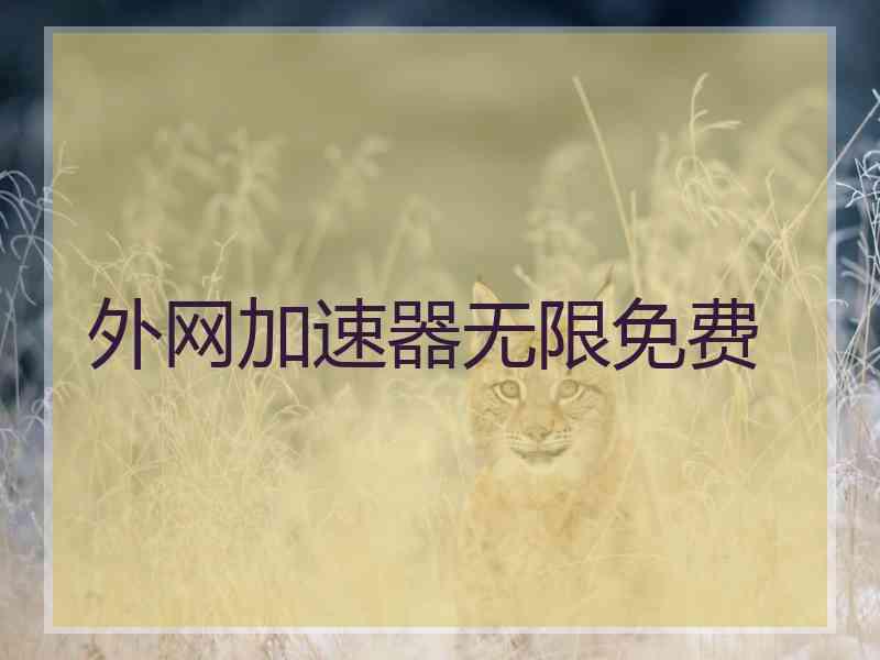外网加速器无限免费