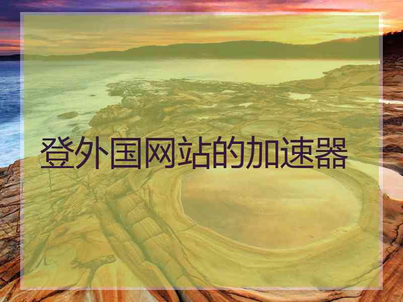 登外国网站的加速器