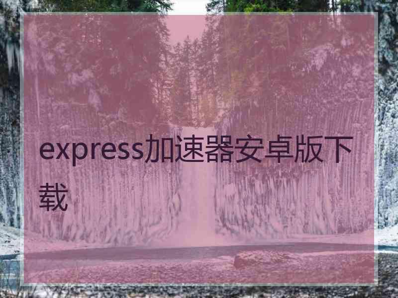 express加速器安卓版下载