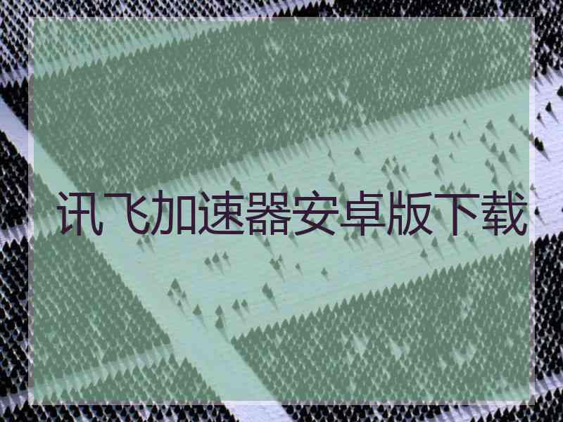 讯飞加速器安卓版下载