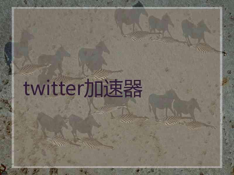 twitter加速器