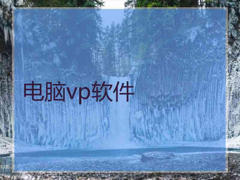 电脑vp软件