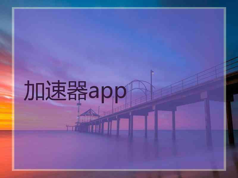 加速器app