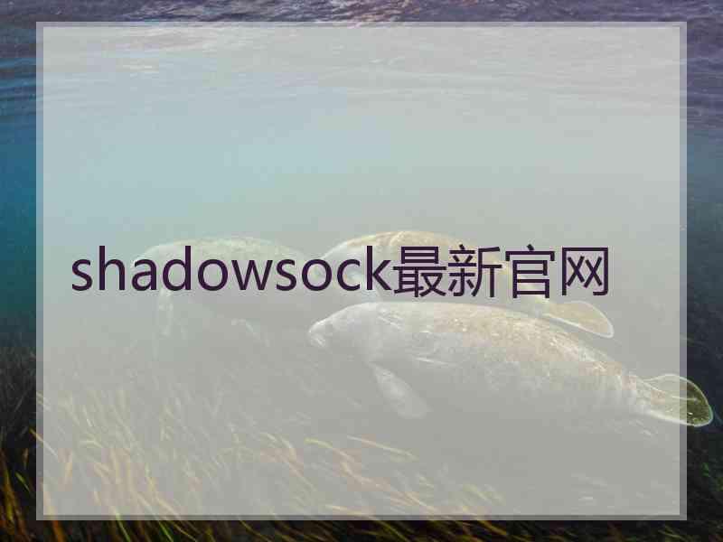 shadowsock最新官网