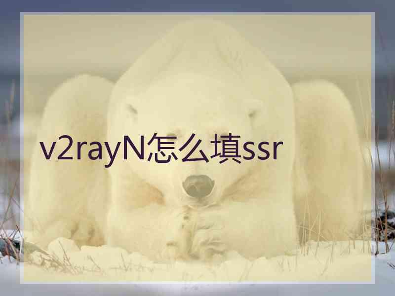 v2rayN怎么填ssr