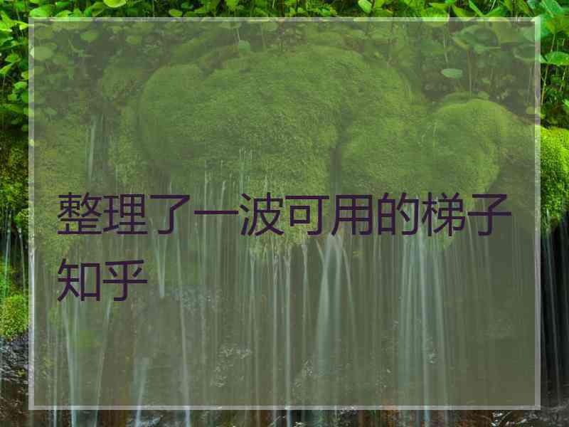 整理了一波可用的梯子知乎