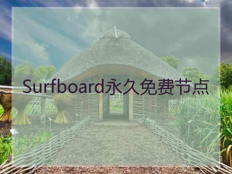 Surfboard永久免费节点