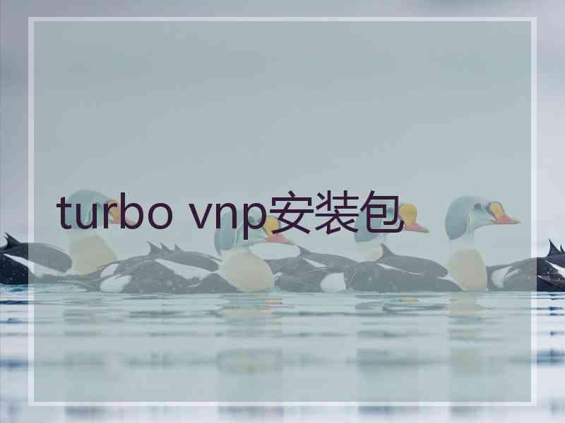 turbo vnp安装包