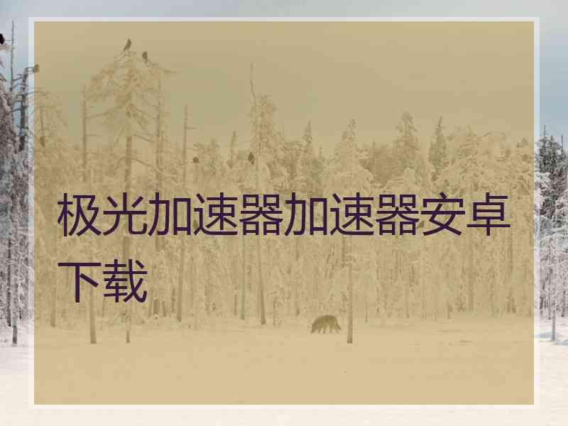 极光加速器加速器安卓下载