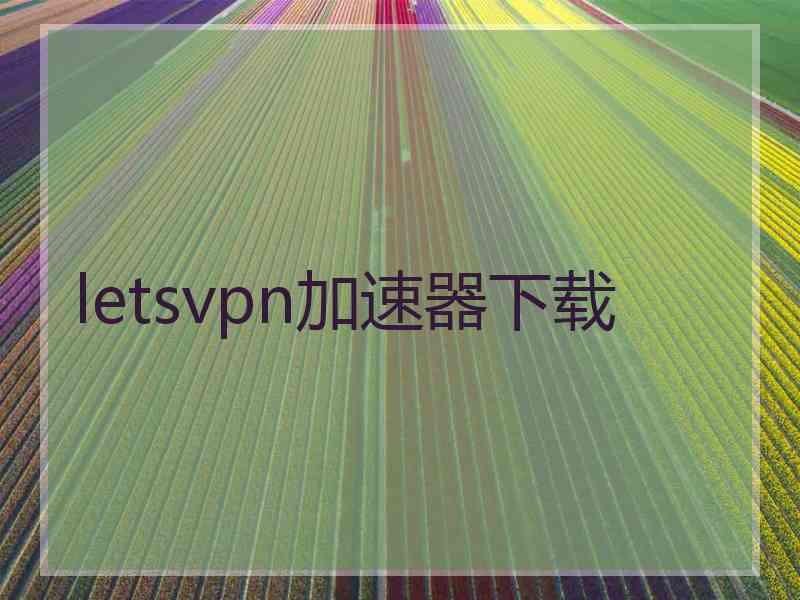 letsvpn加速器下载