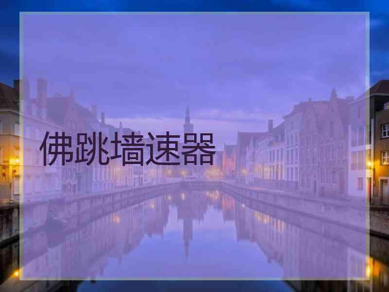 佛跳墙速器