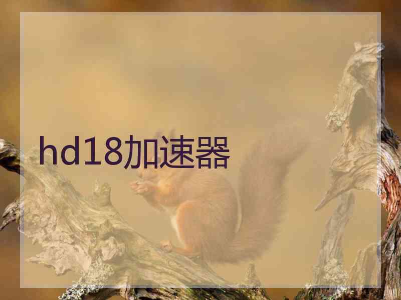 hd18加速器