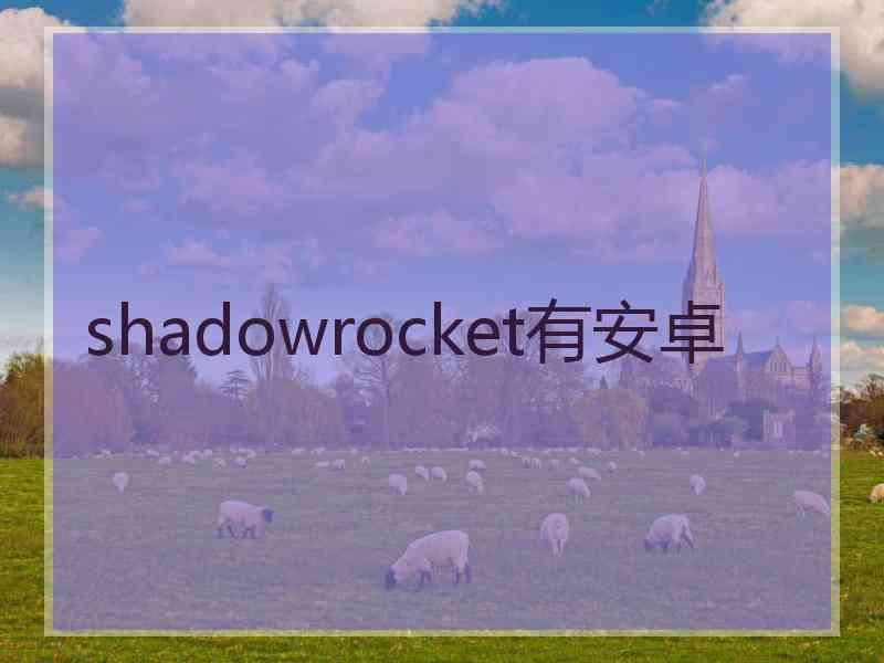 shadowrocket有安卓