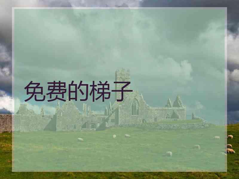 免费的梯子