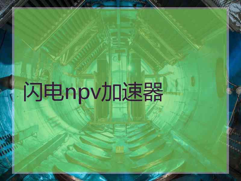 闪电npv加速器