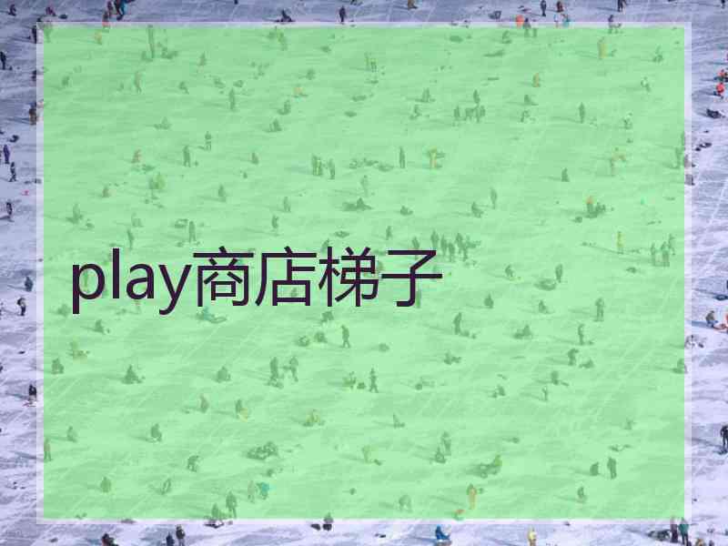 play商店梯子