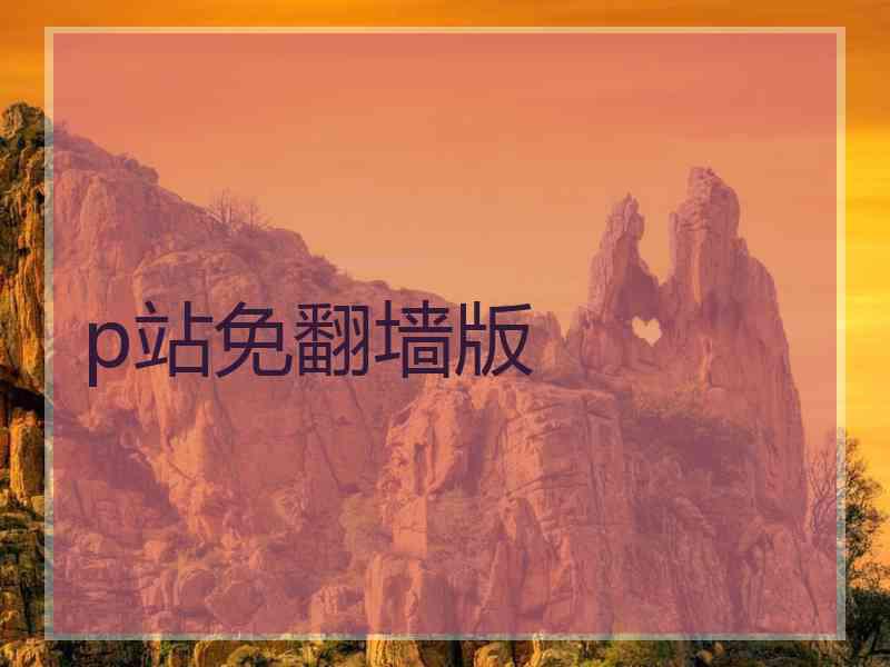 p站免翻墙版