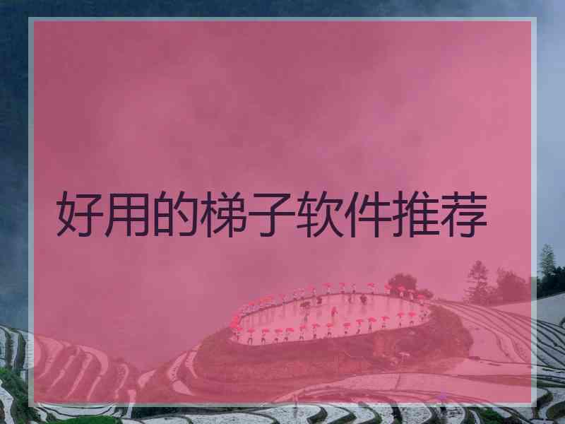 好用的梯子软件推荐