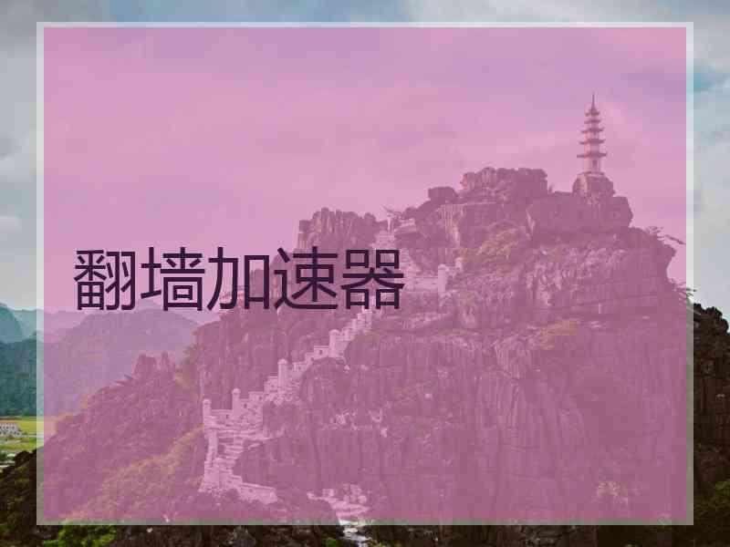 翻墙加速器