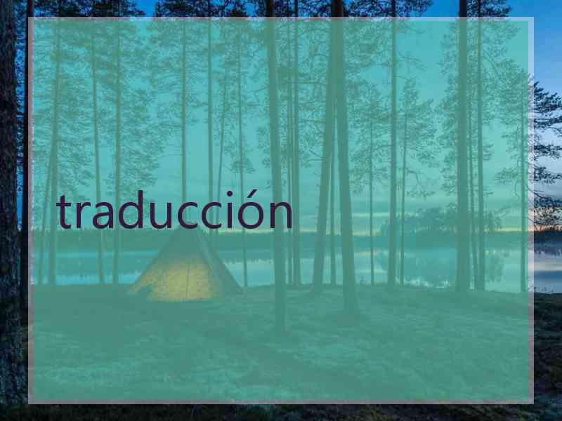 traducción